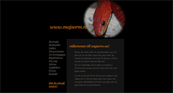 Desktop Screenshot of majsorm.nu